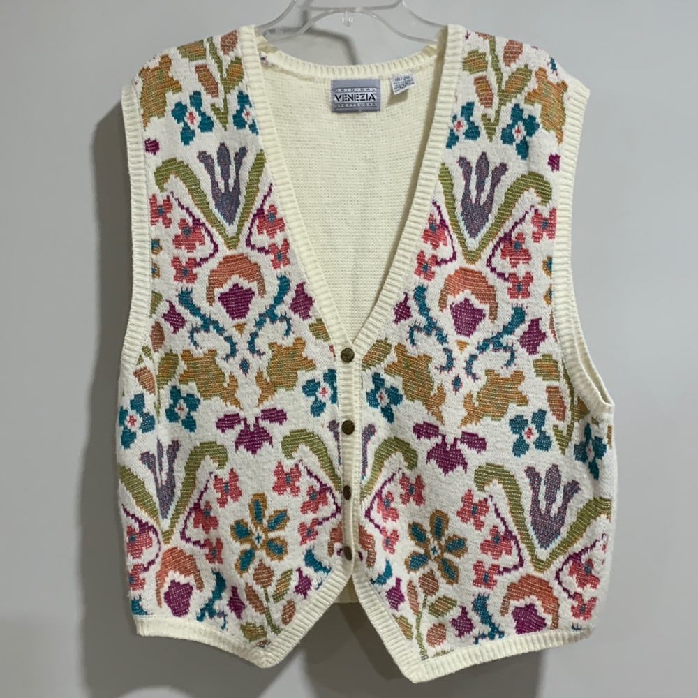 Venezia - 18/20, vintage boho vest